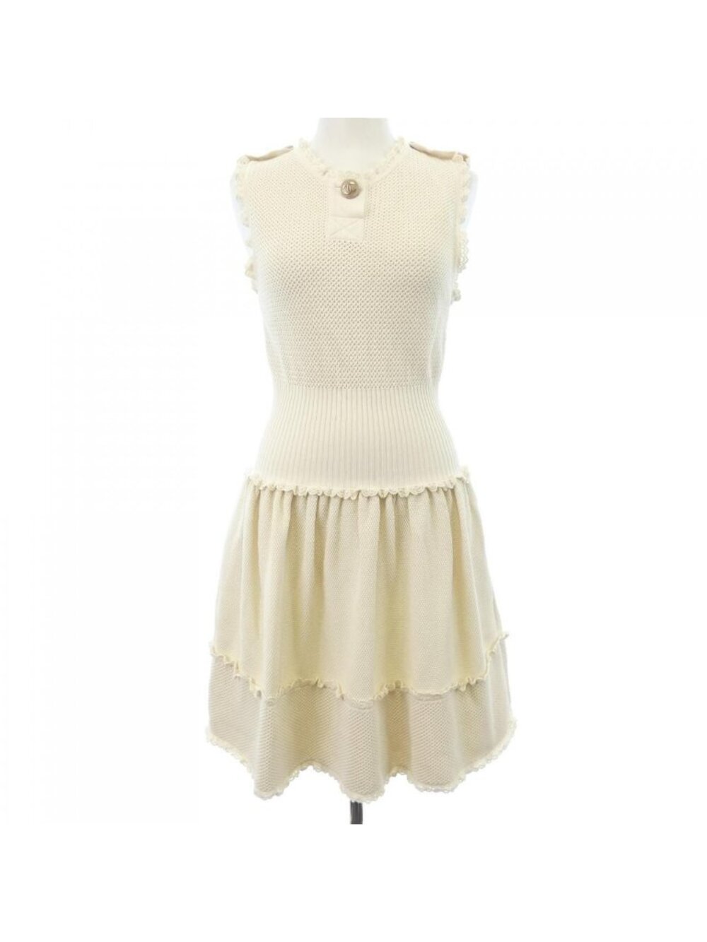 Chanel Dress Beige